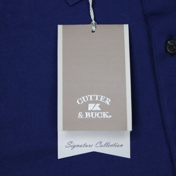 2009 Final Four Polo Shirt NWT Mens Large Blue Cutter & Buck Signature Deadstock - Picture 7 of 16